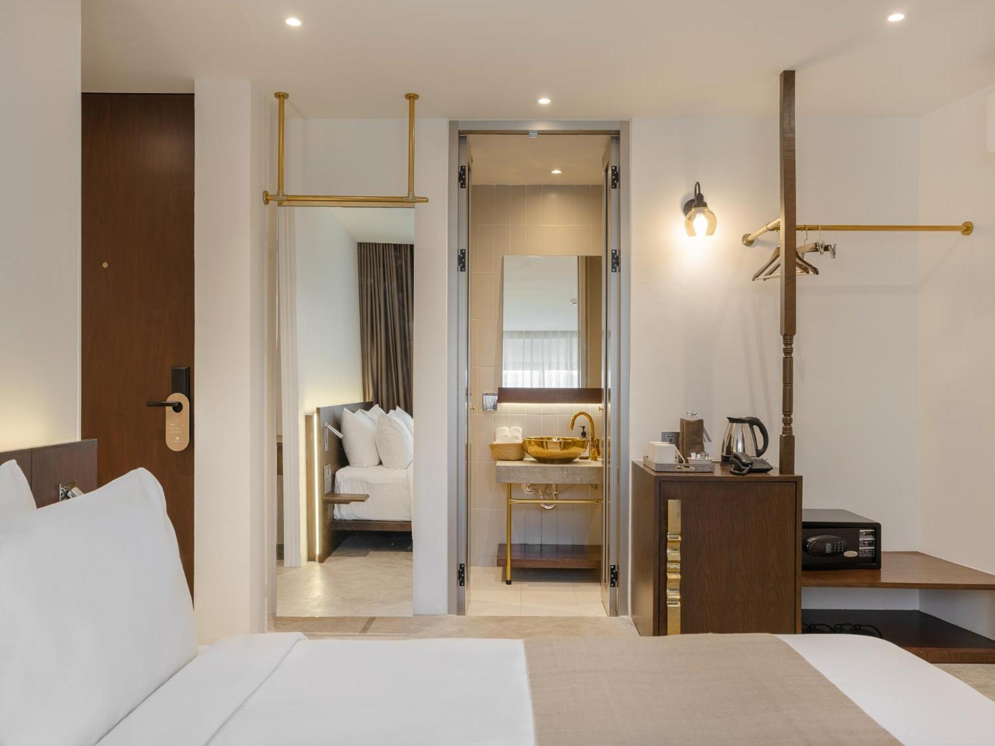 Nidhra Boutique Hotel Bangkok Sukhumvit Bagian luar foto